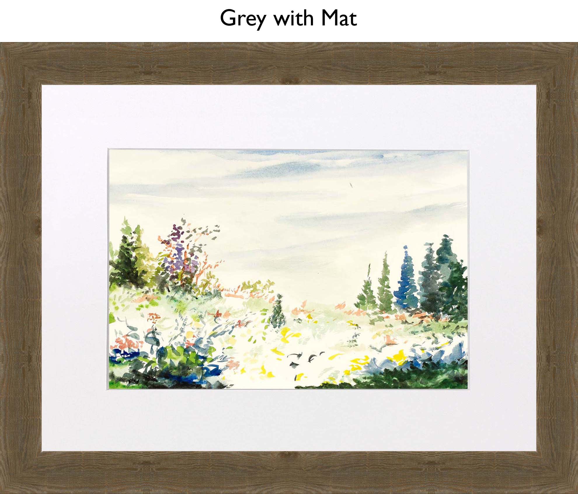 Grey With Mat