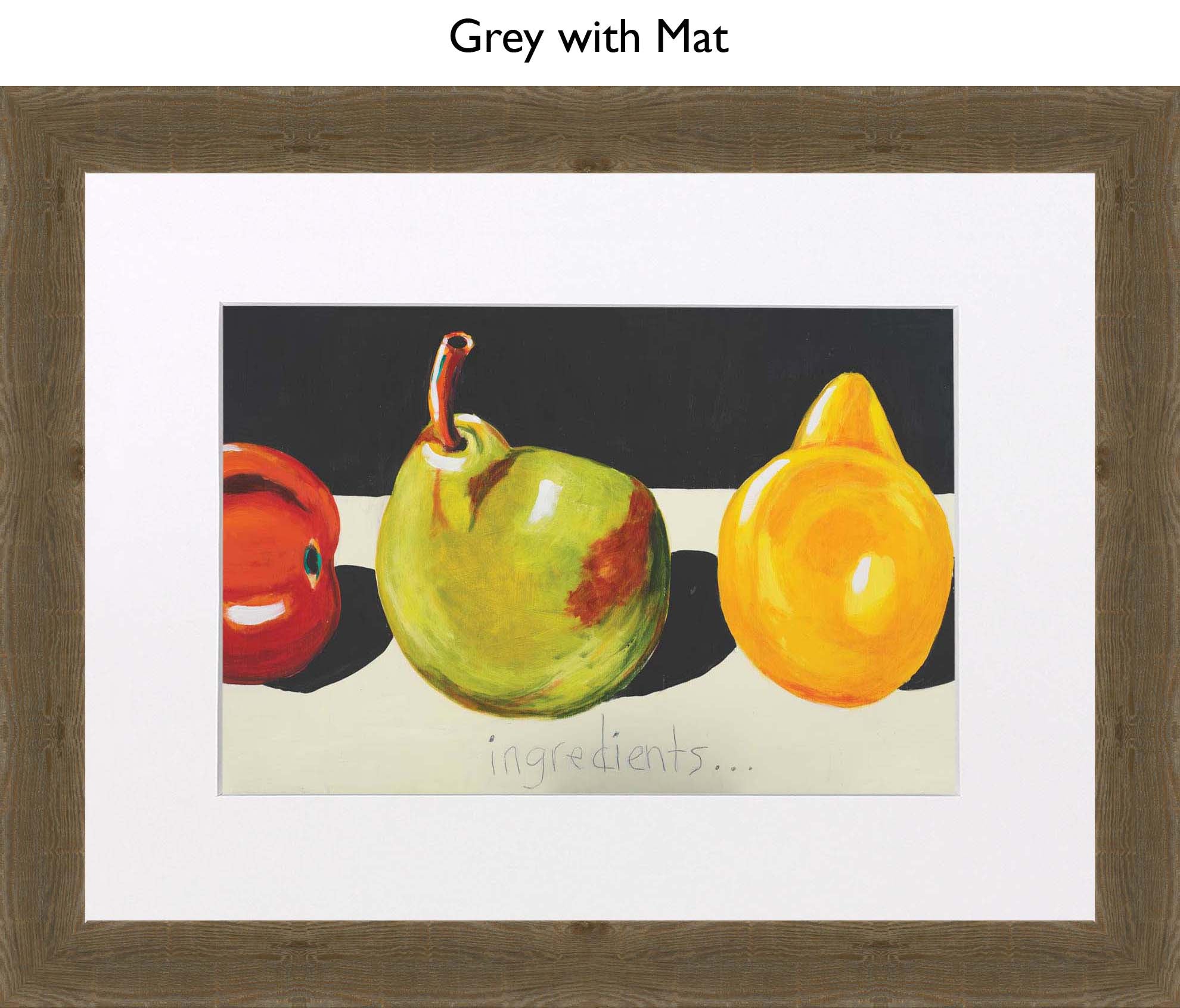 Grey With Mat