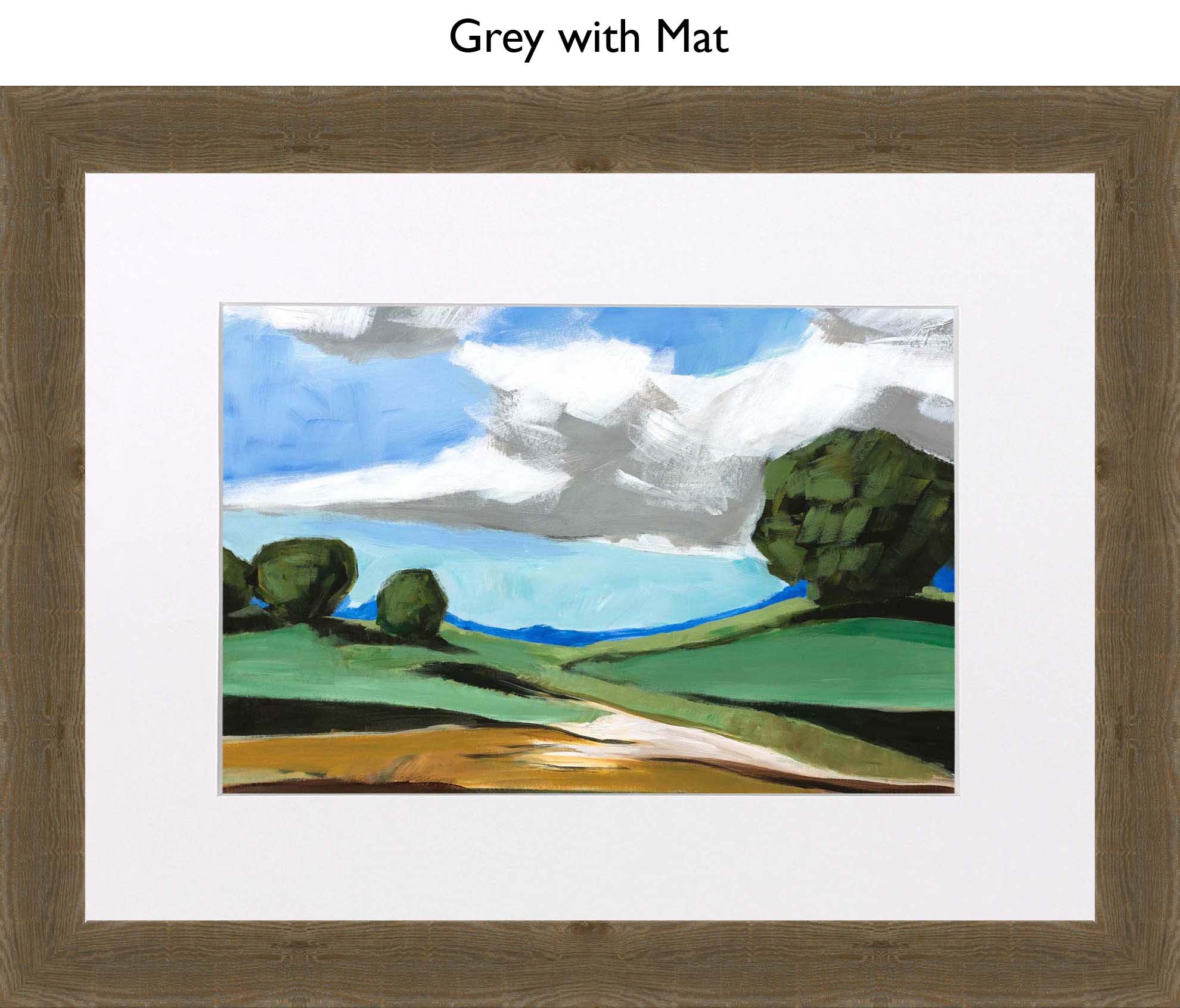 Grey With Mat