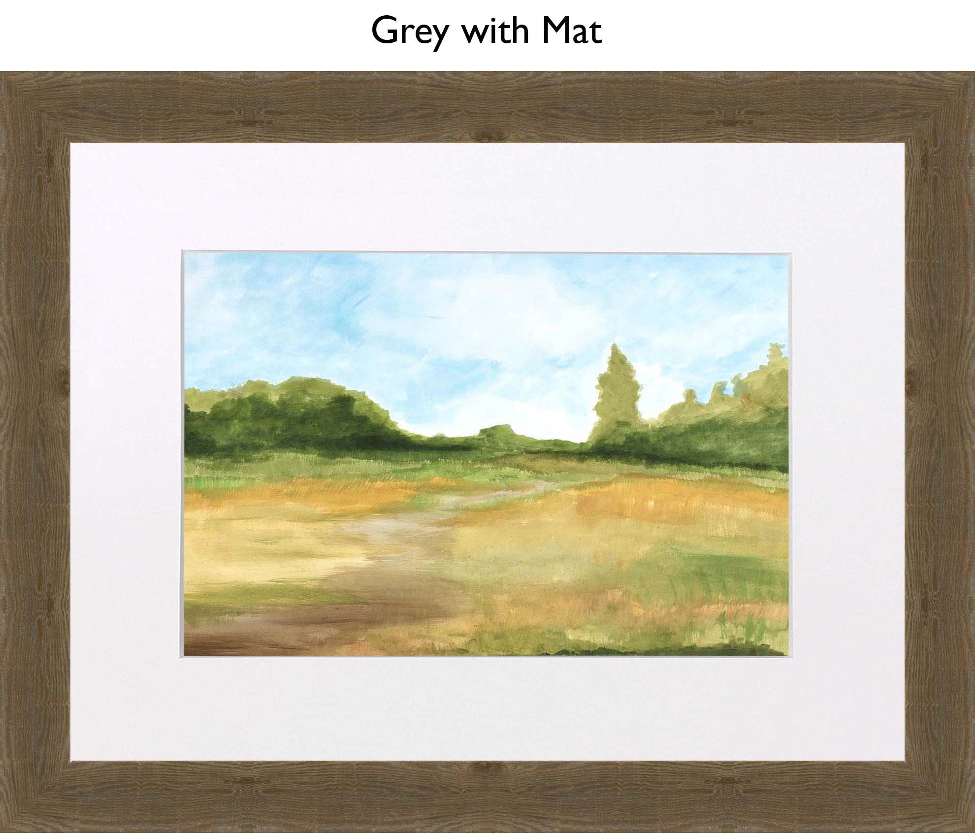 Grey With Mat