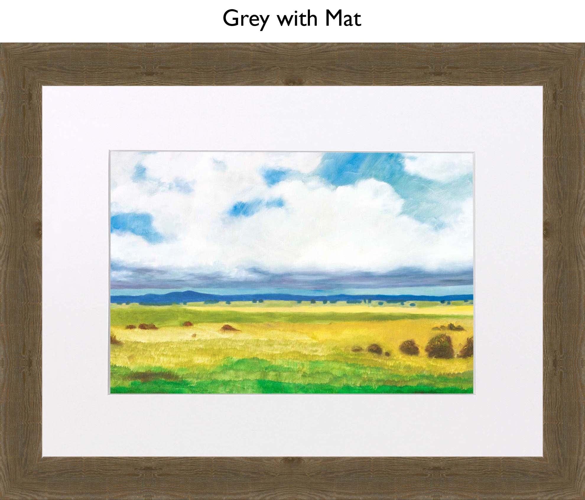 Grey With Mat