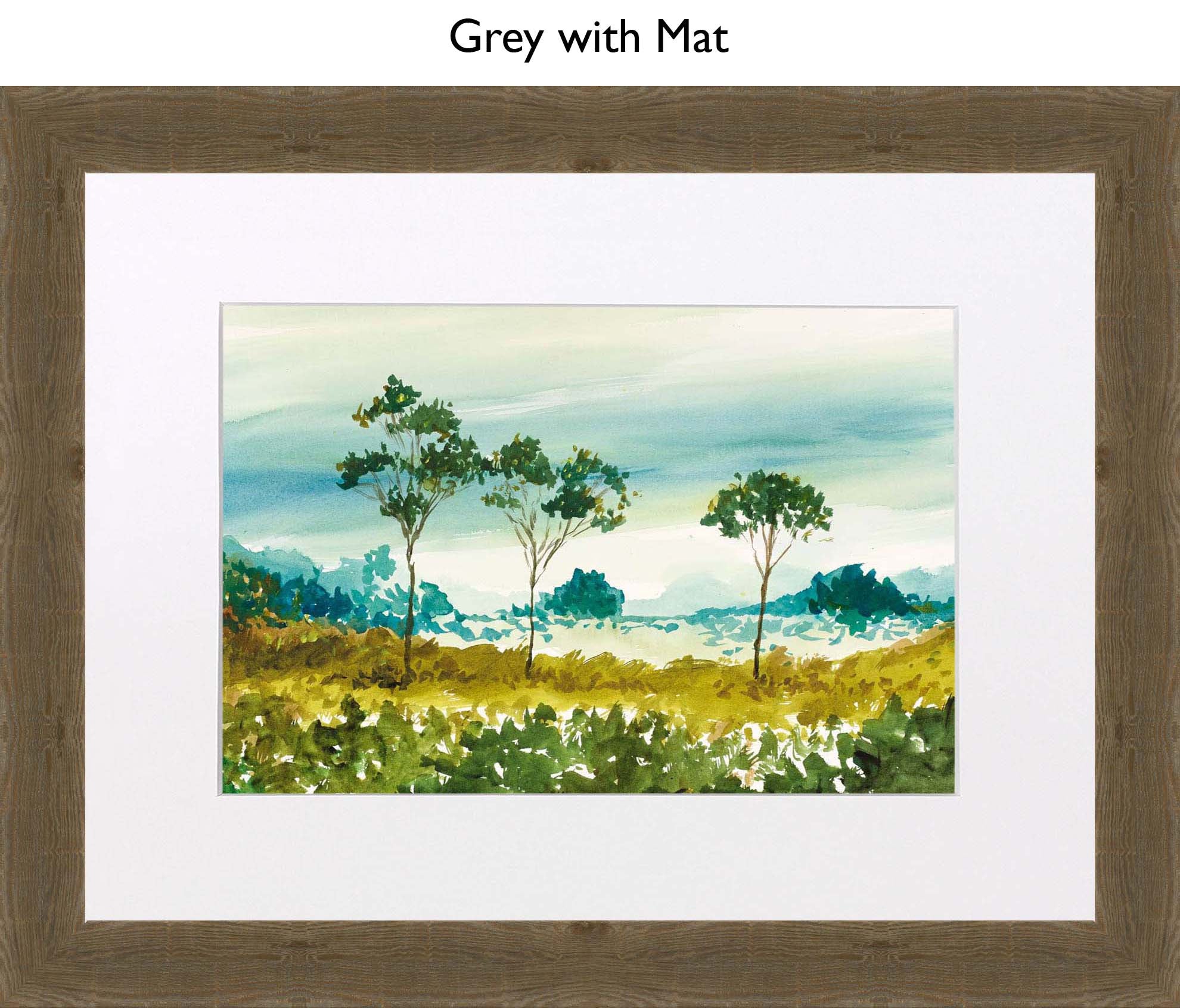 Grey With Mat