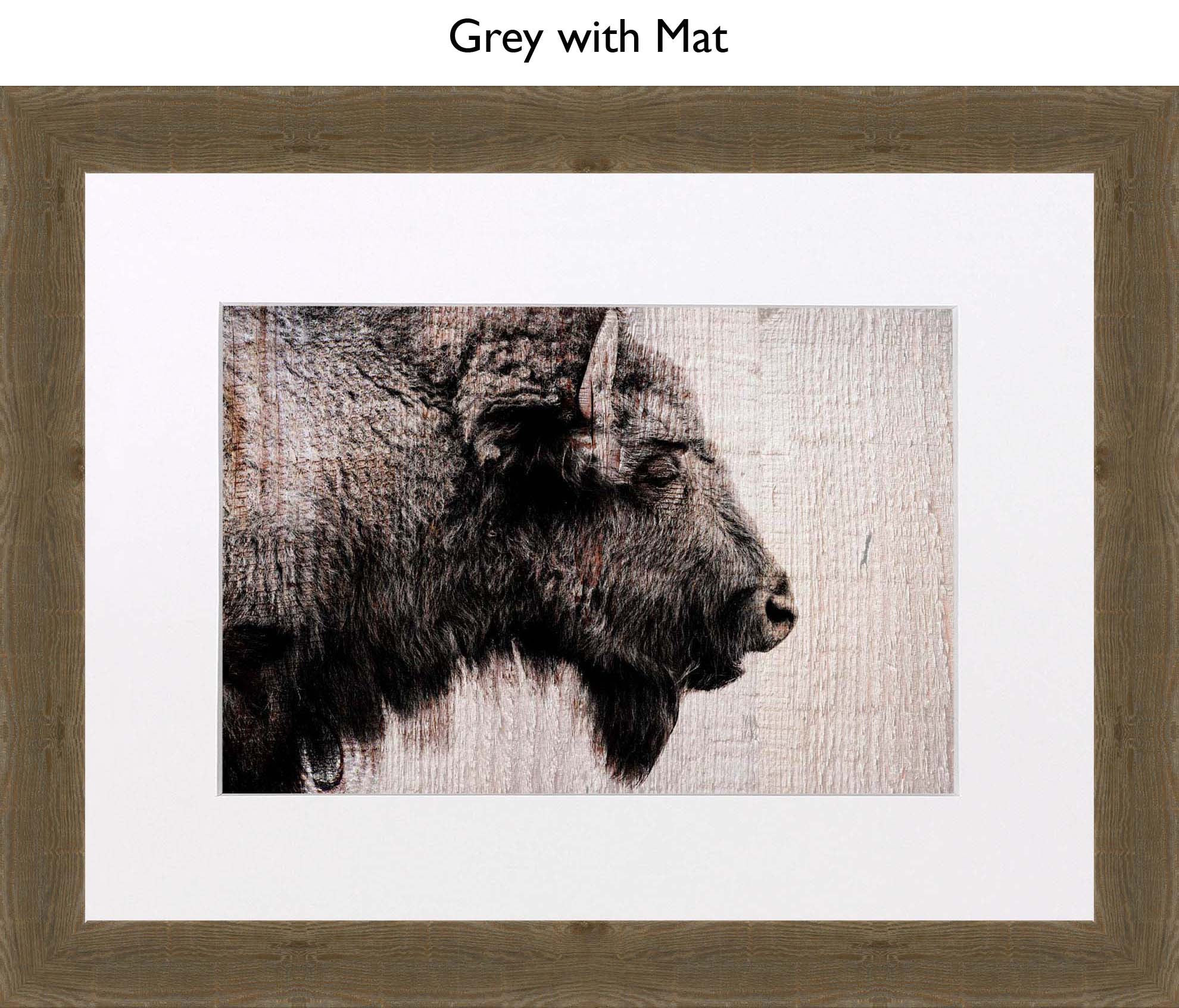 Grey With Mat