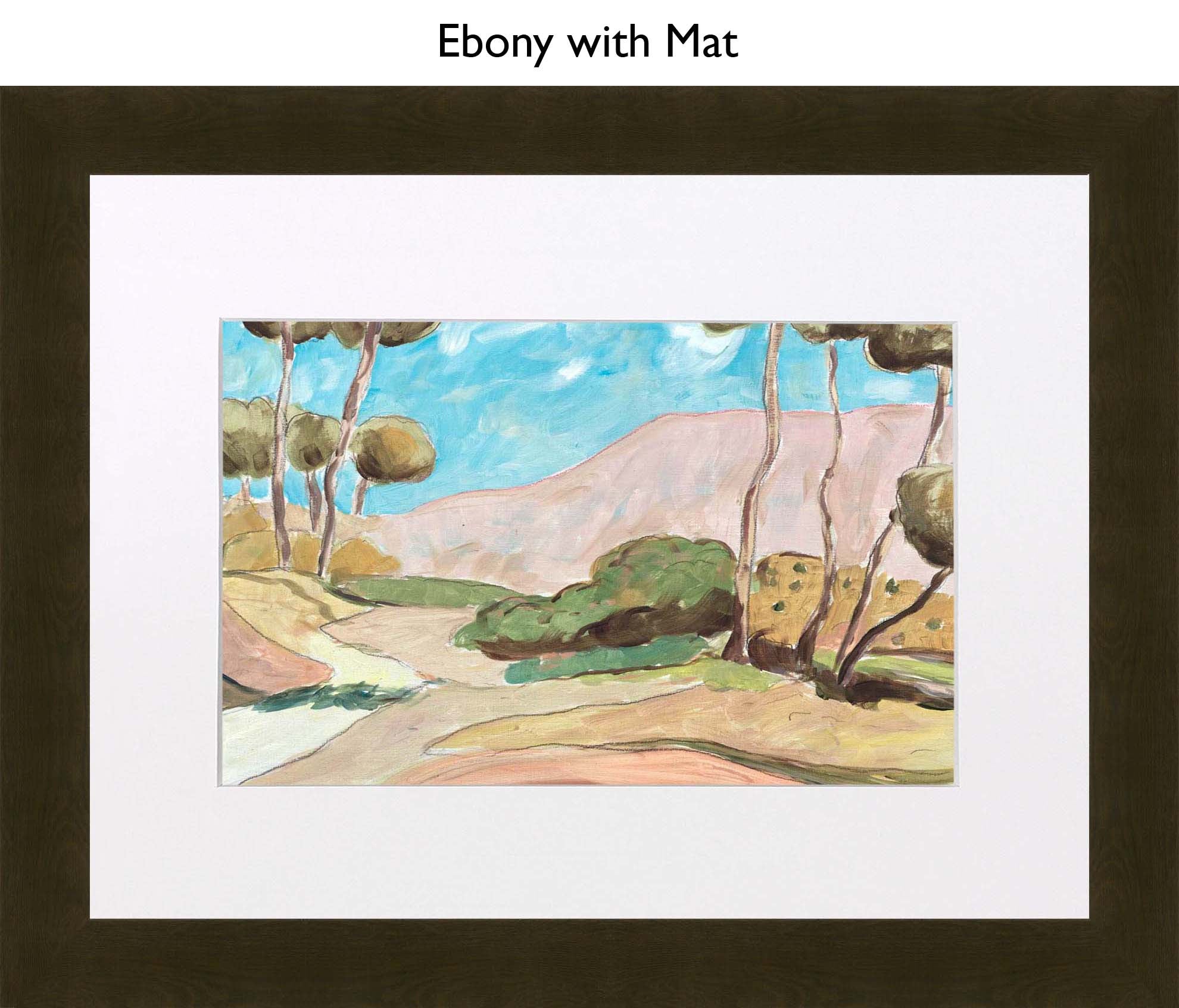 Ebony With Mat