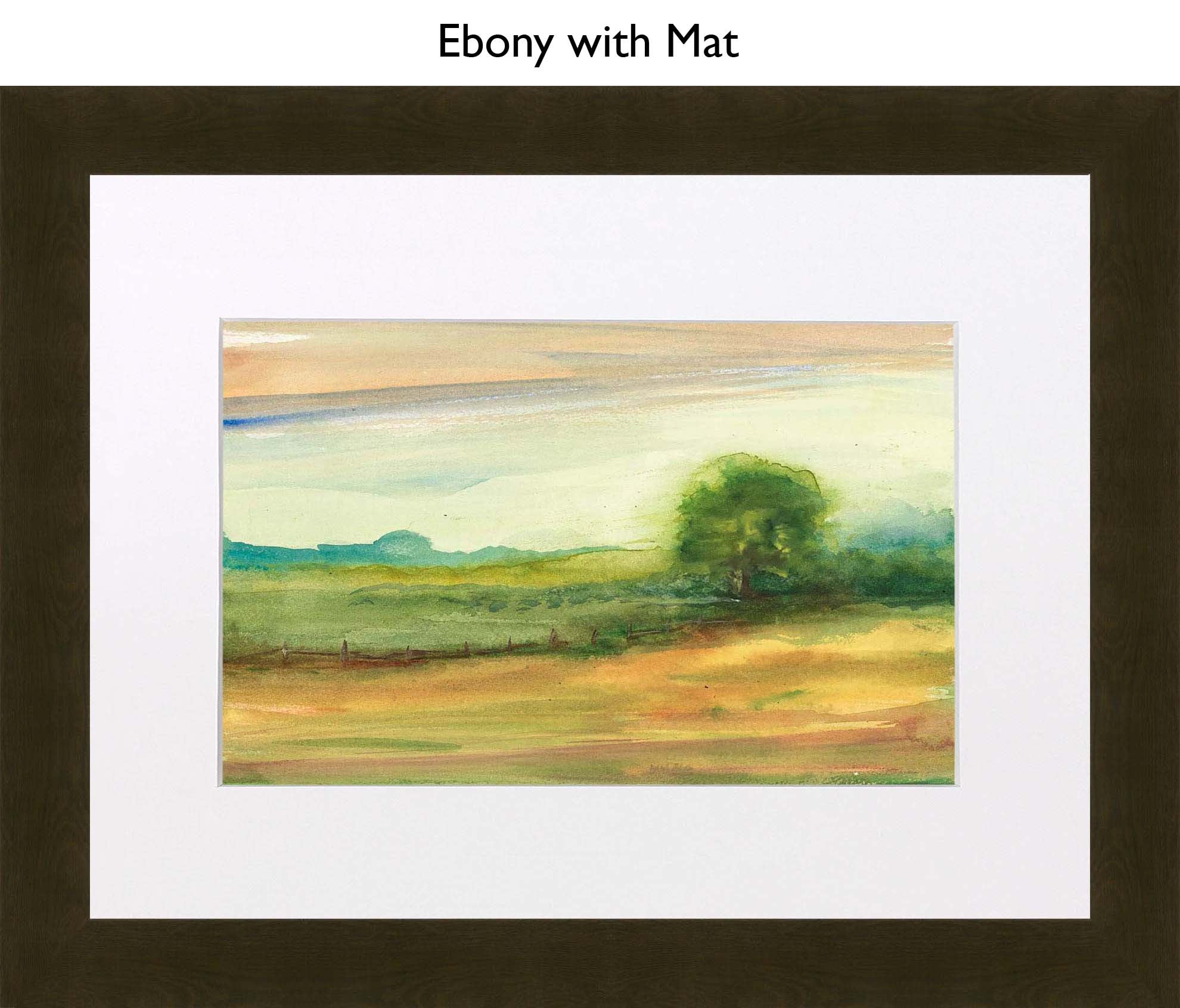 Ebony With Mat