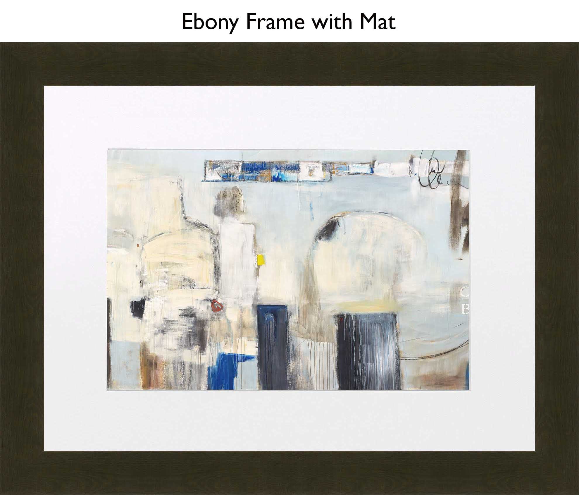Ebony Frame with Mat