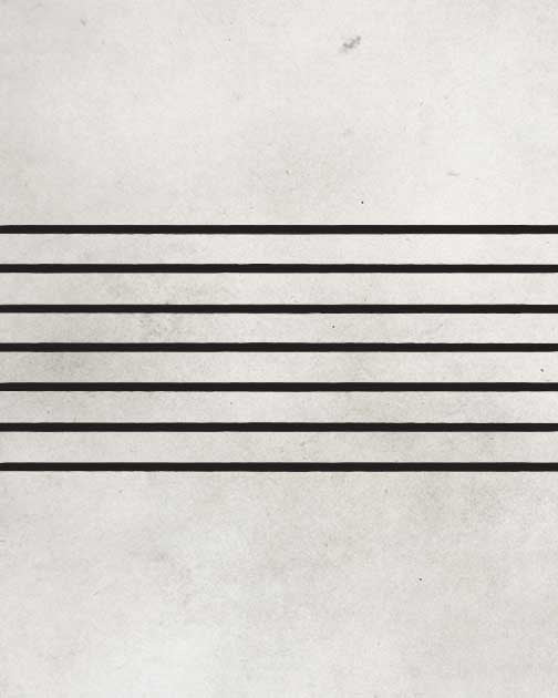Minimal Horizontal Line Art: Contemporary Aesthetic Print – Bad Dog ...