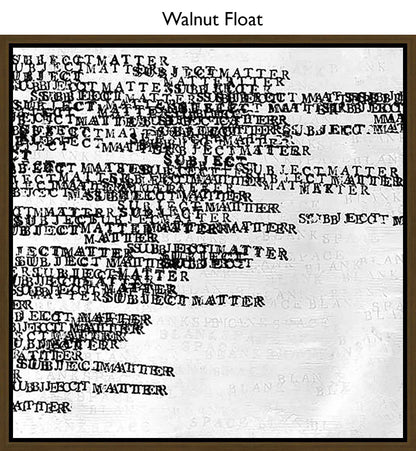 Walnut Float
