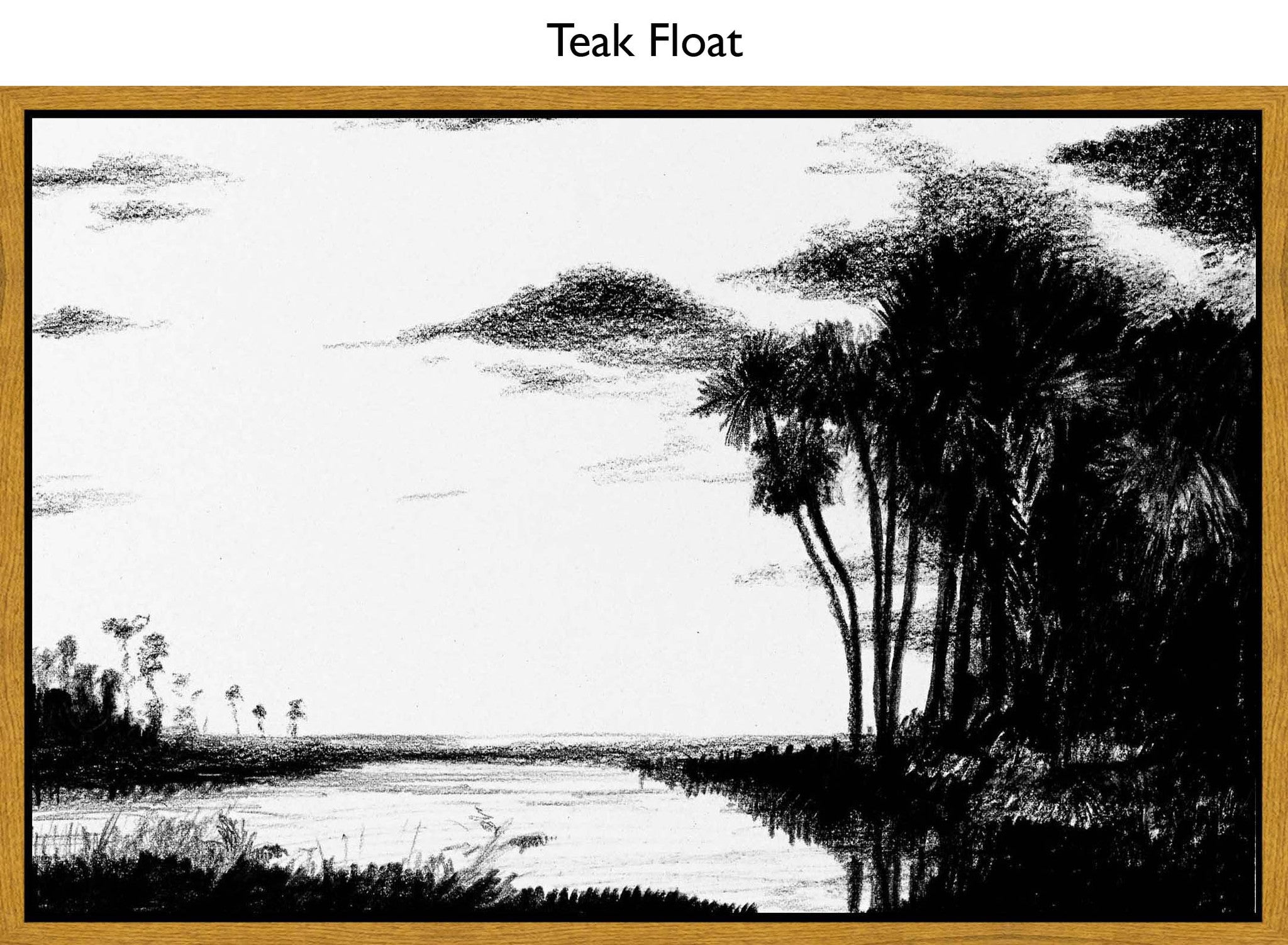 Teak Float