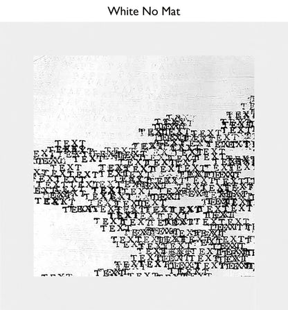 White No Mat