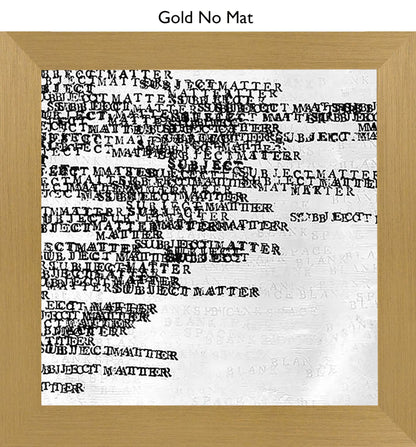Gold No Mat