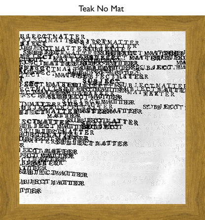 Teak No Mat