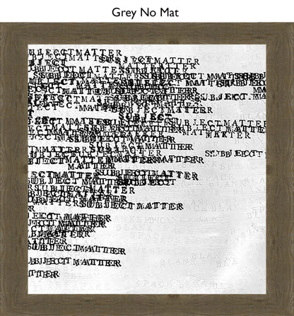 Grey No Mat
