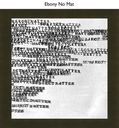 Ebony No Mat