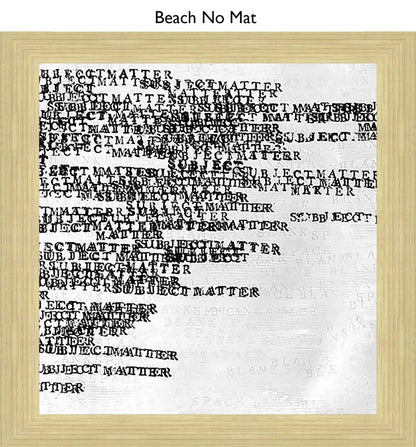 Beach No Mat