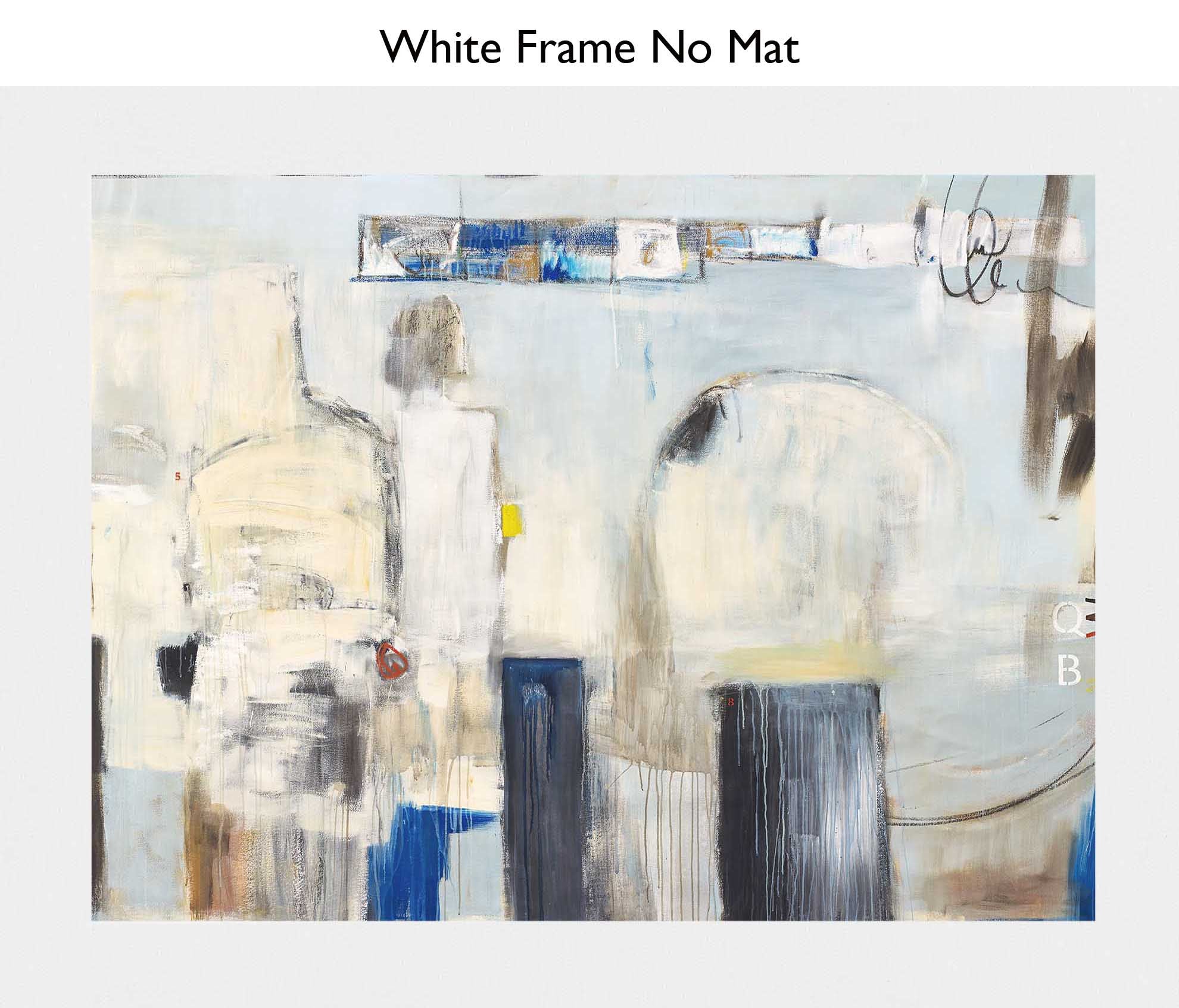 White Frame No Mat