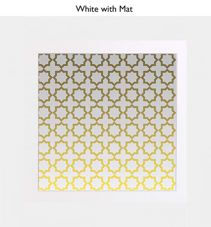 White With Mat