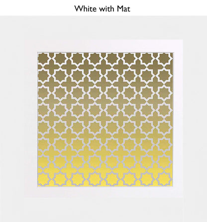White With Mat