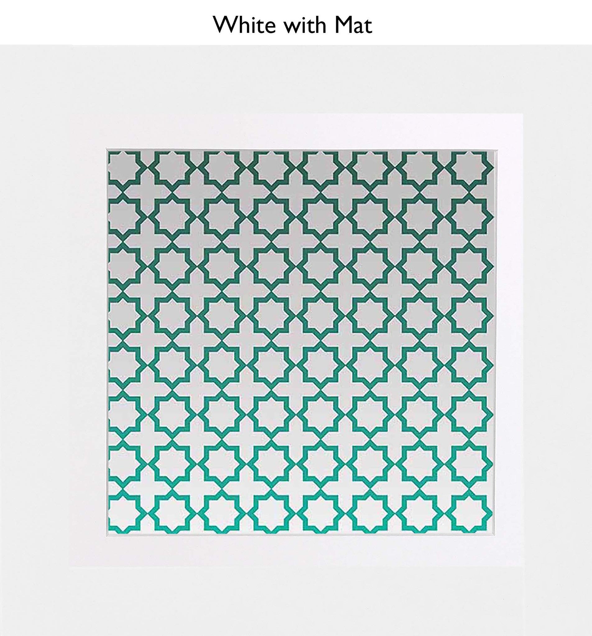 White With Mat