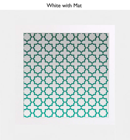White With Mat