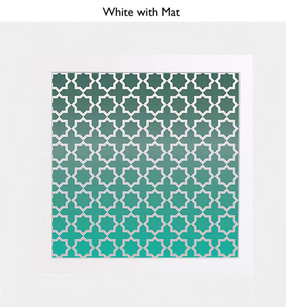 White With Mat