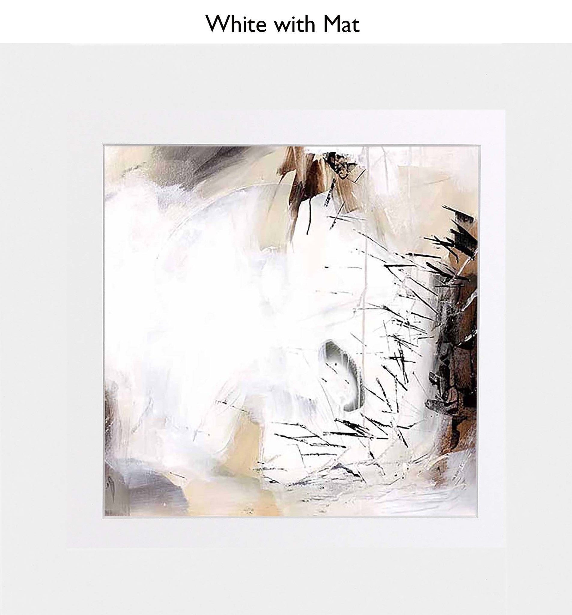 White With Mat