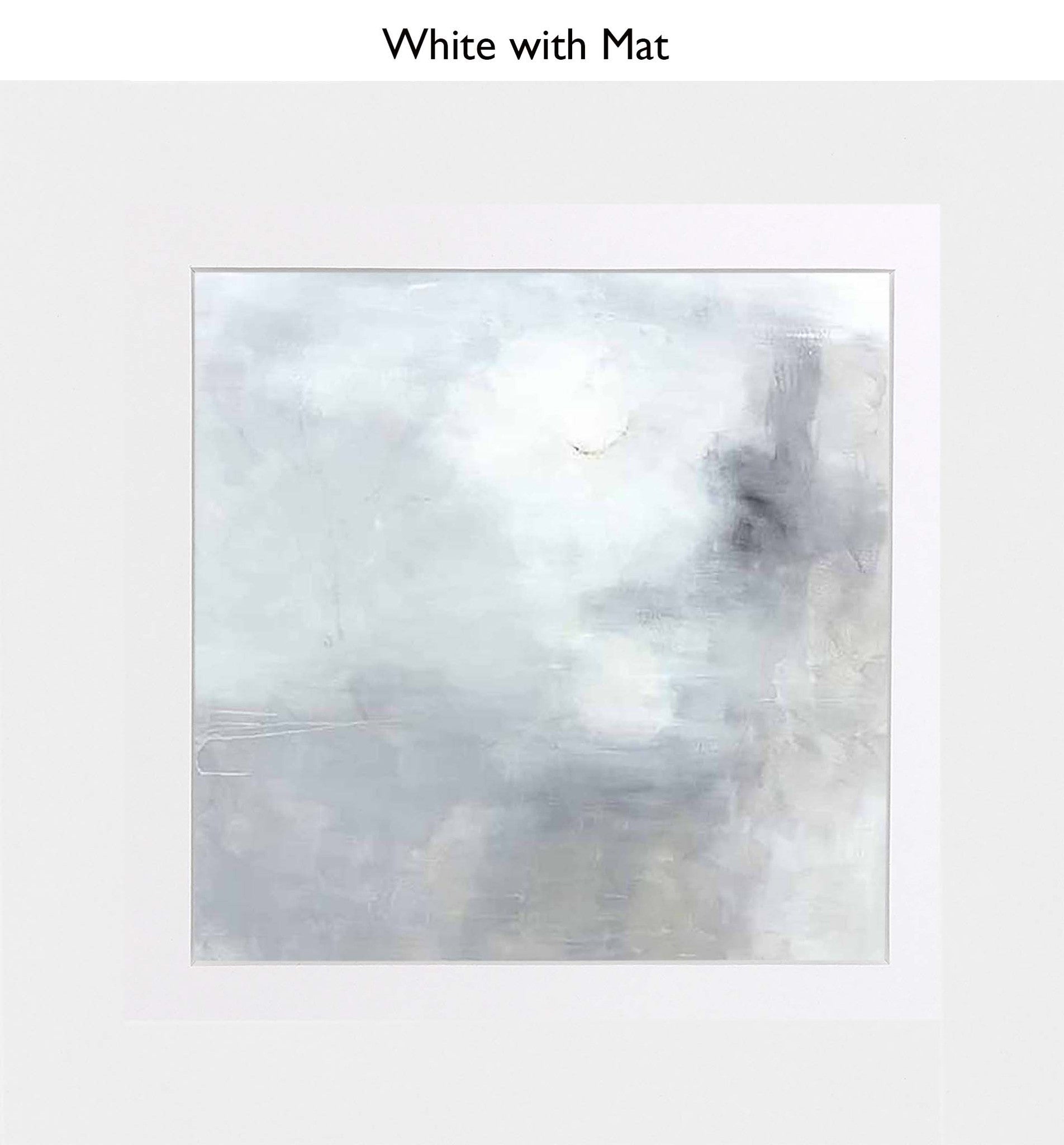 White With Mat