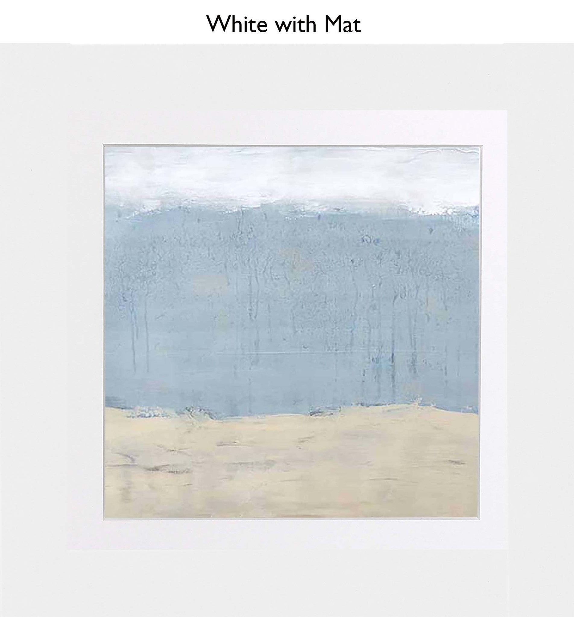 White With Mat