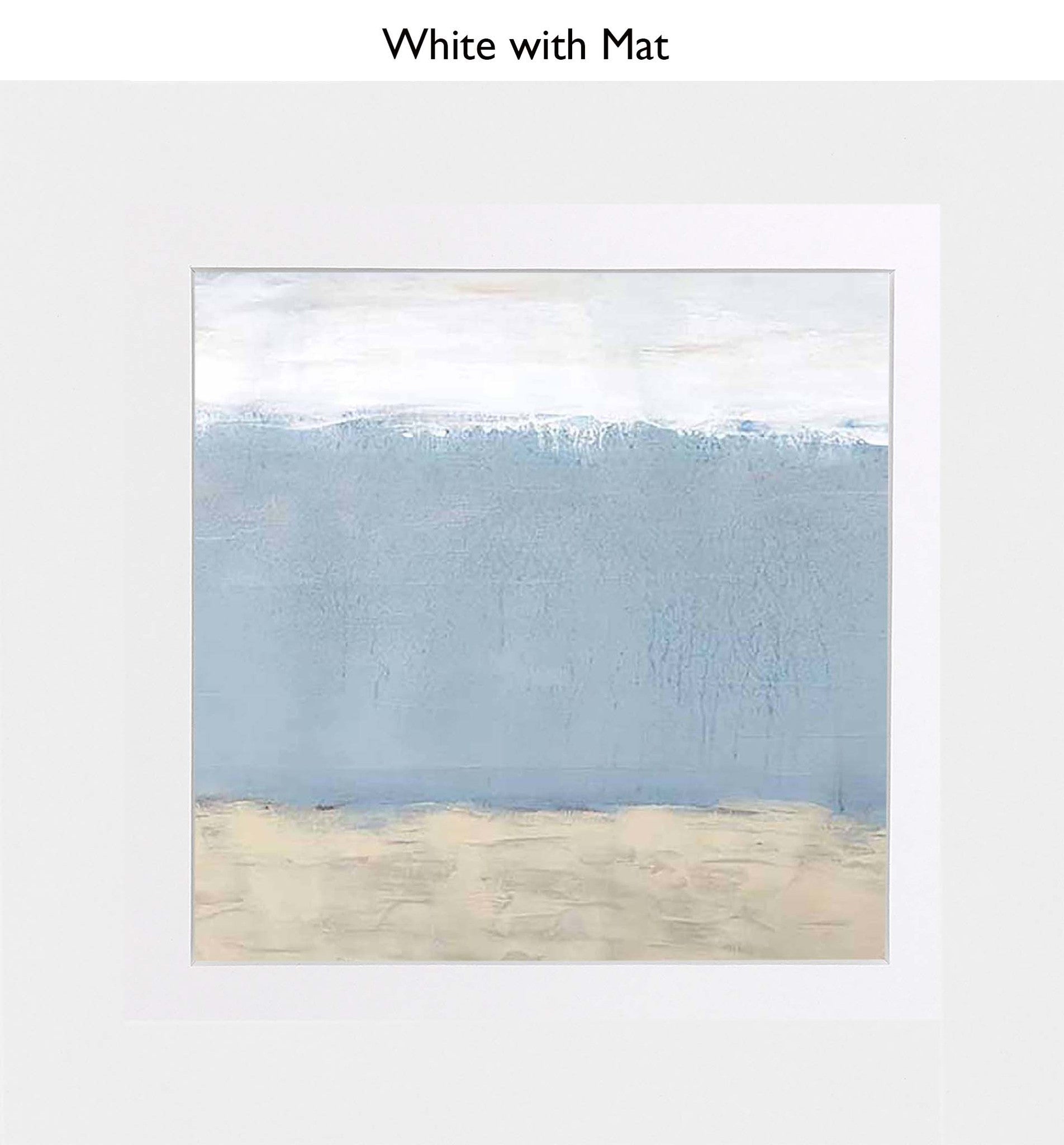 White With Mat