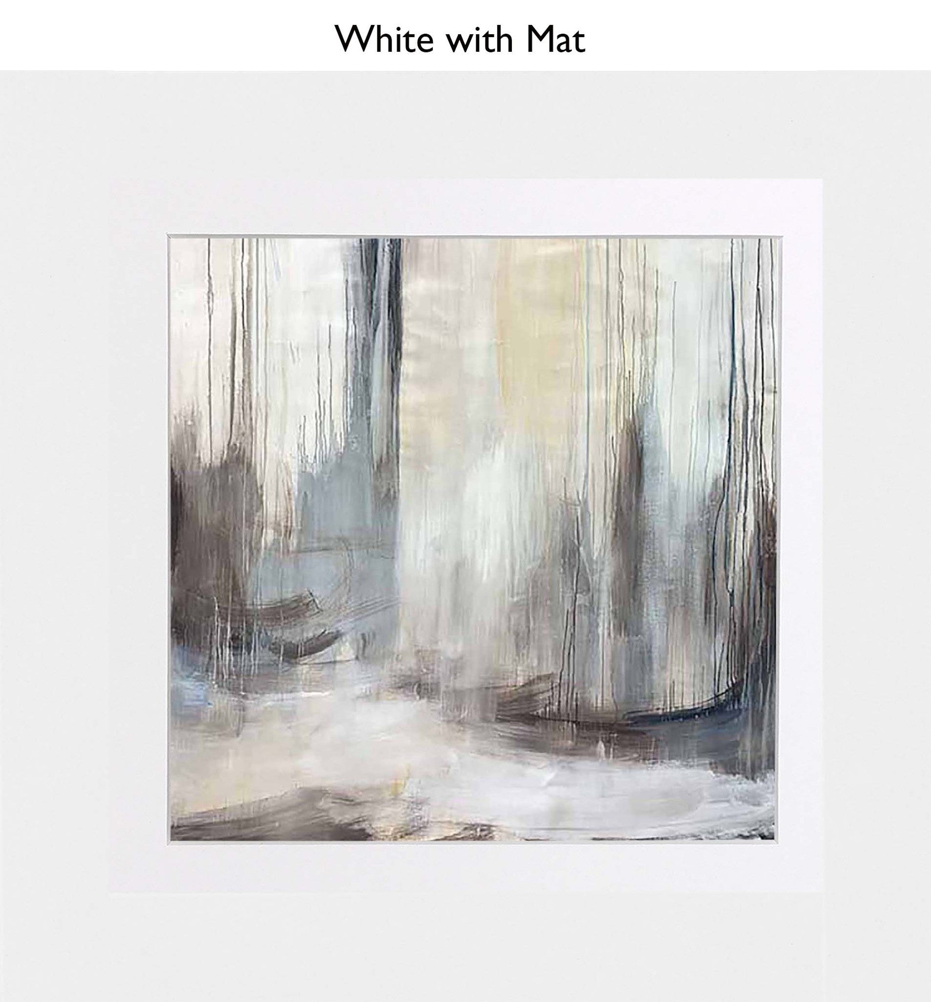 White With Mat