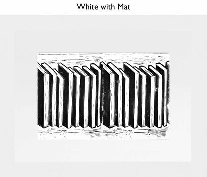 White With Mat