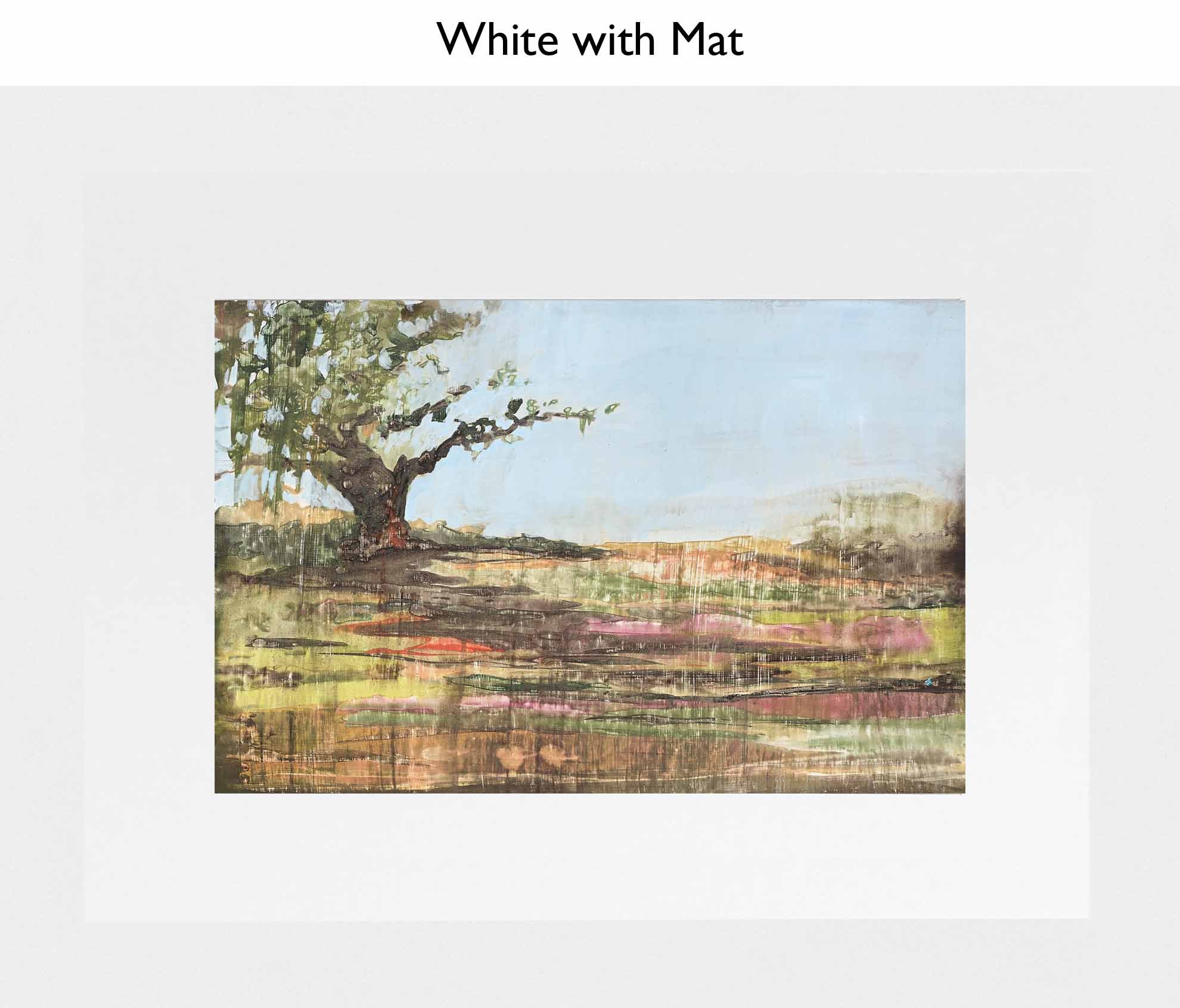 White With Mat