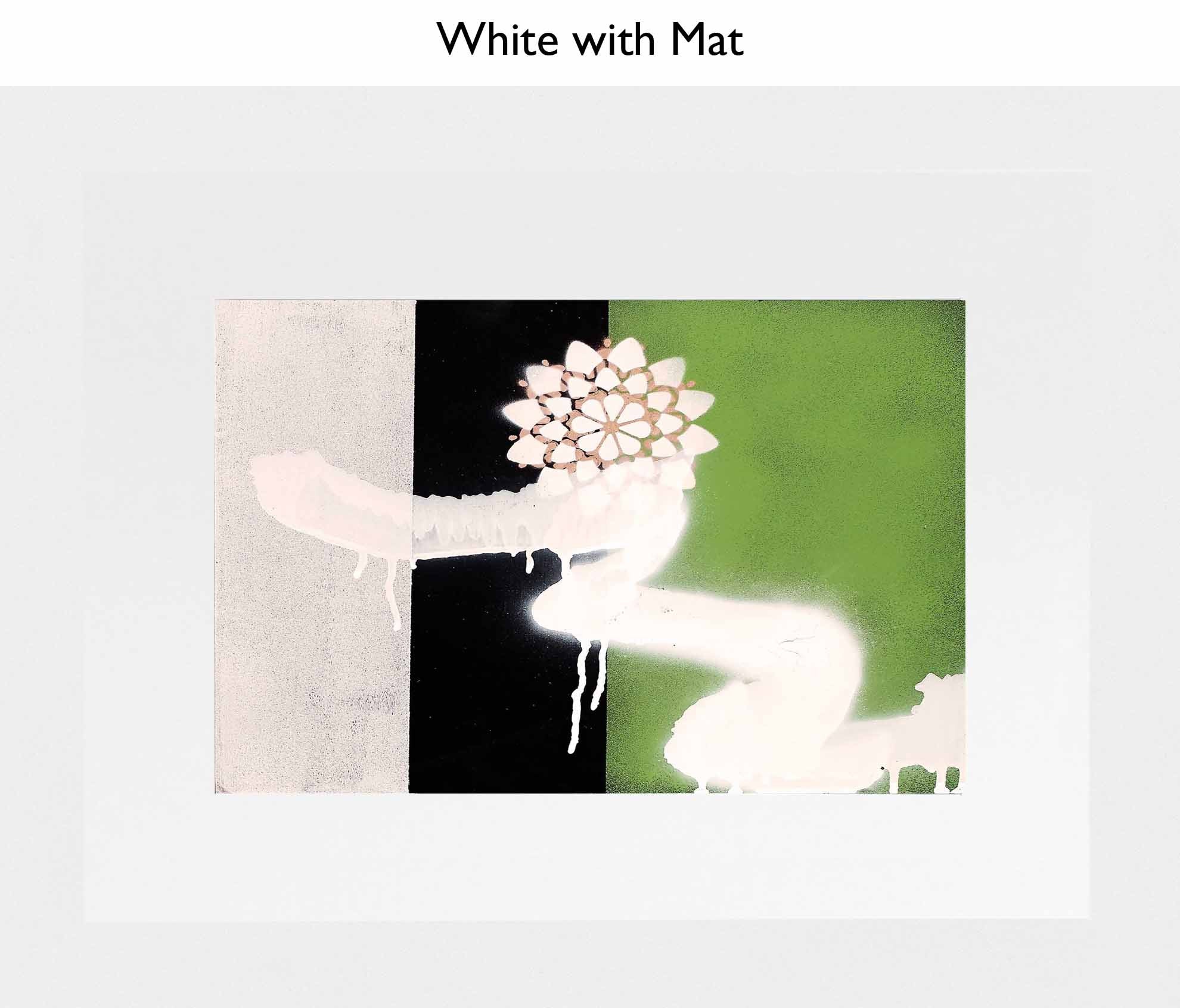White With Mat