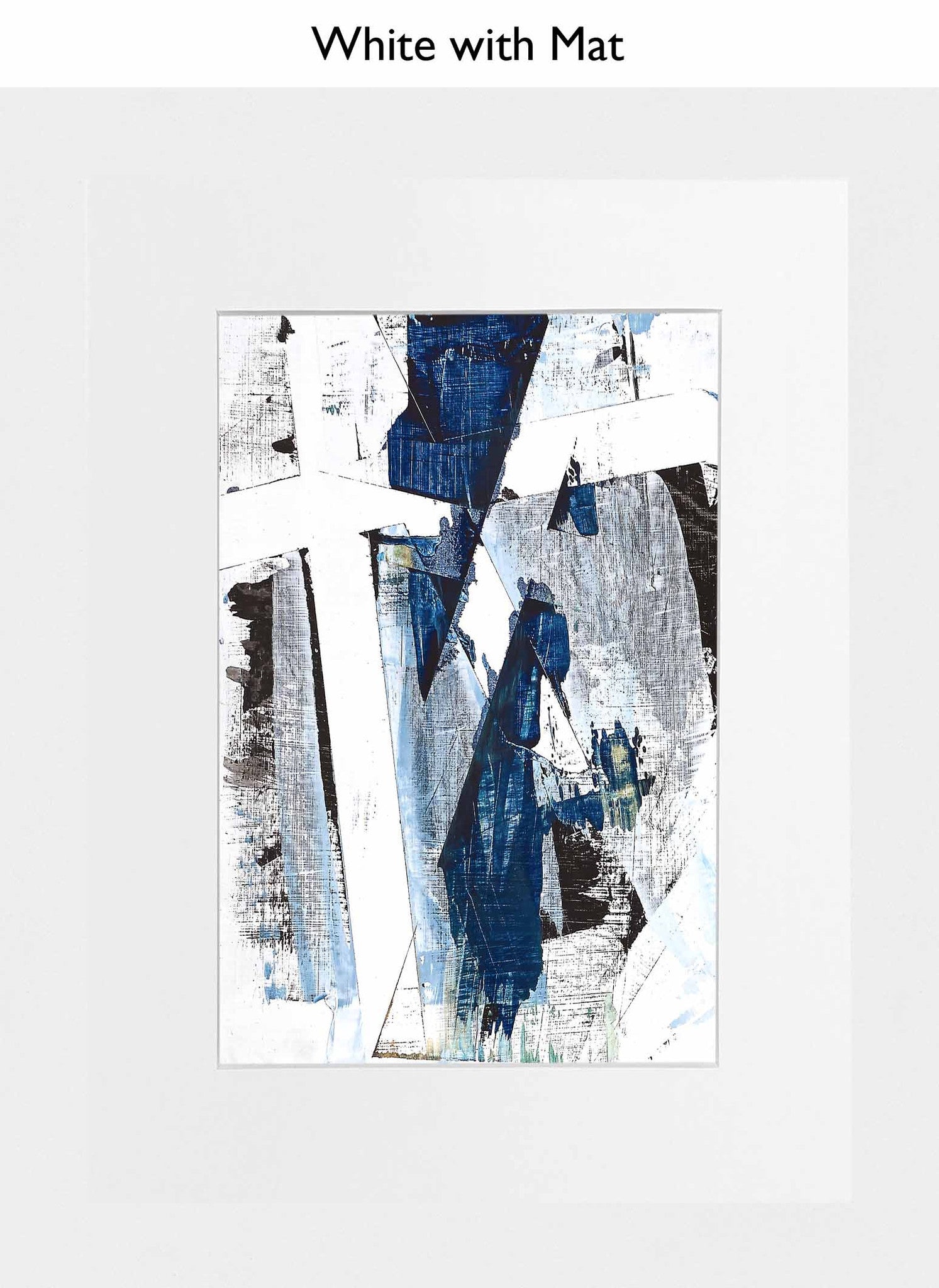White With Mat