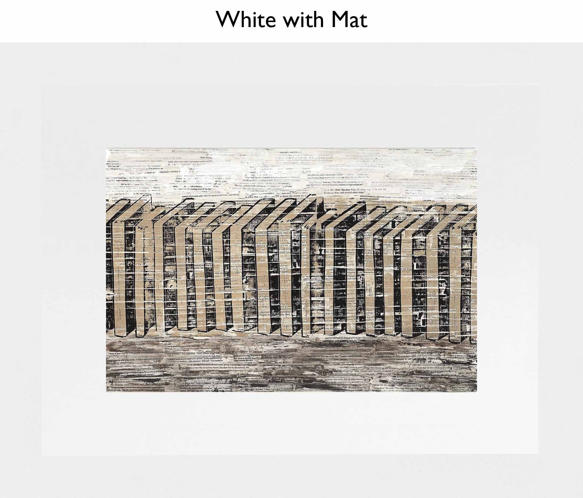 White With Mat