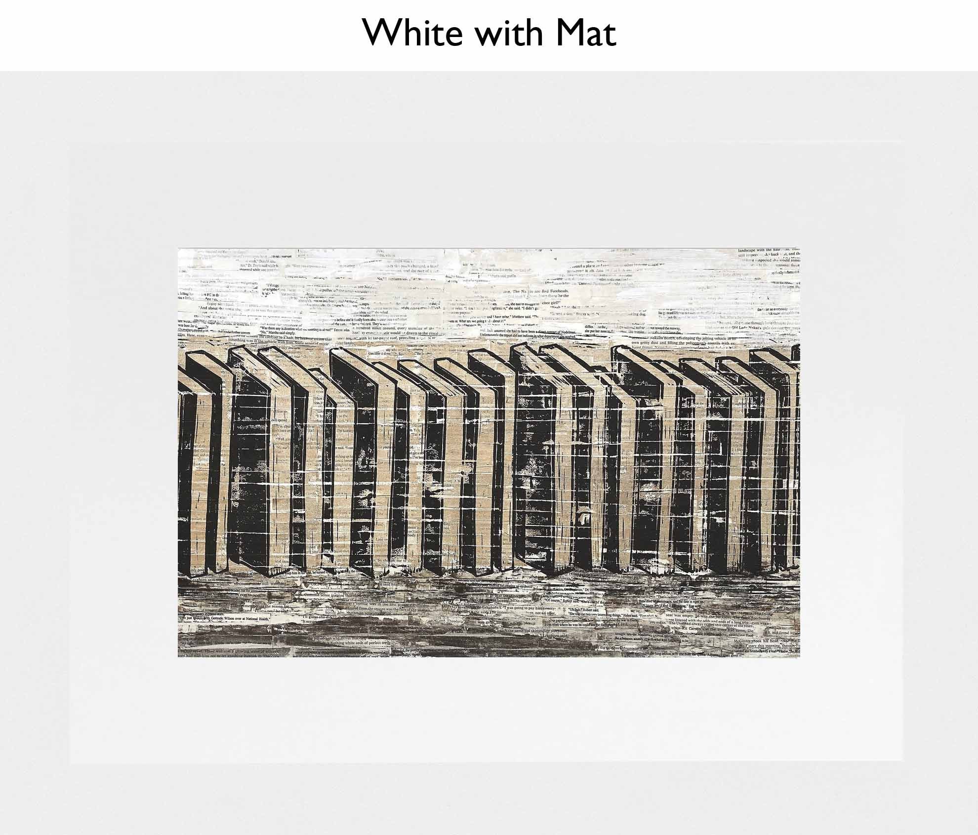 White With Mat
