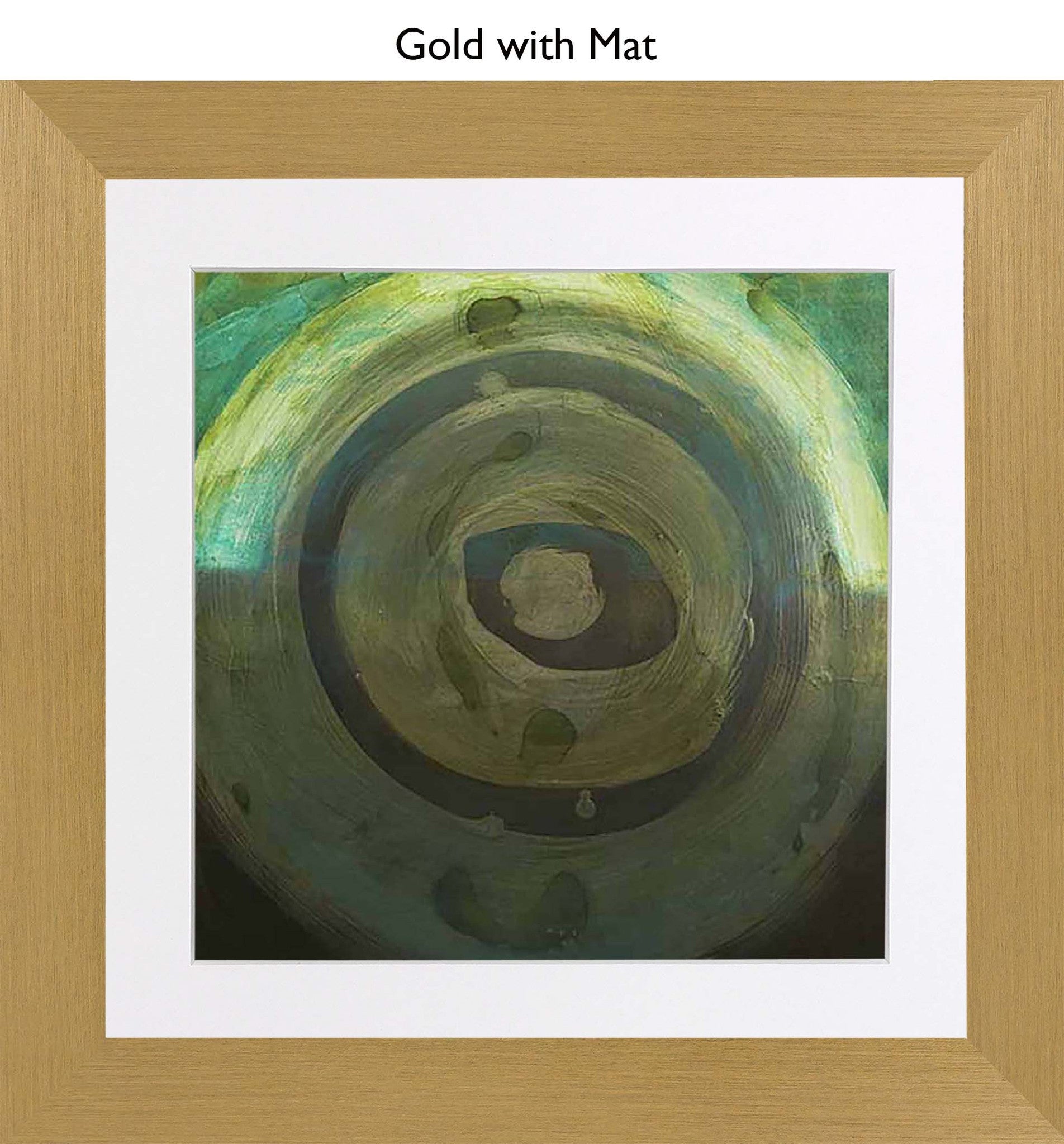 Gold With Mat