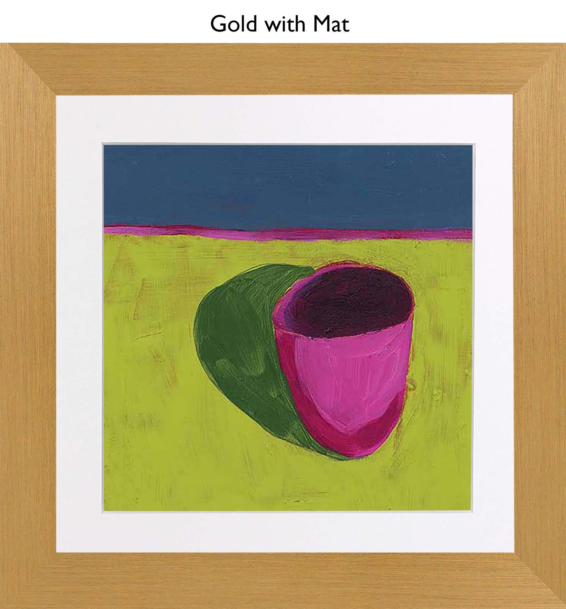 Gold With Mat