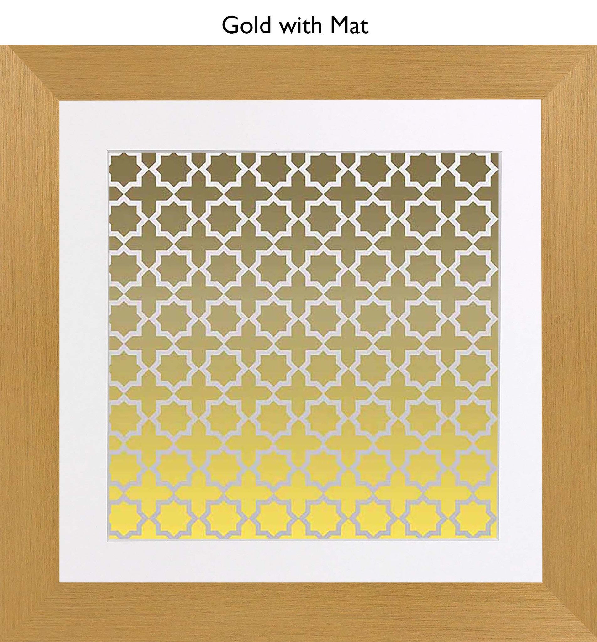 Gold With Mat