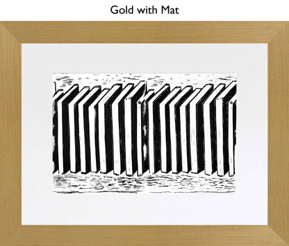 Gold With Mat