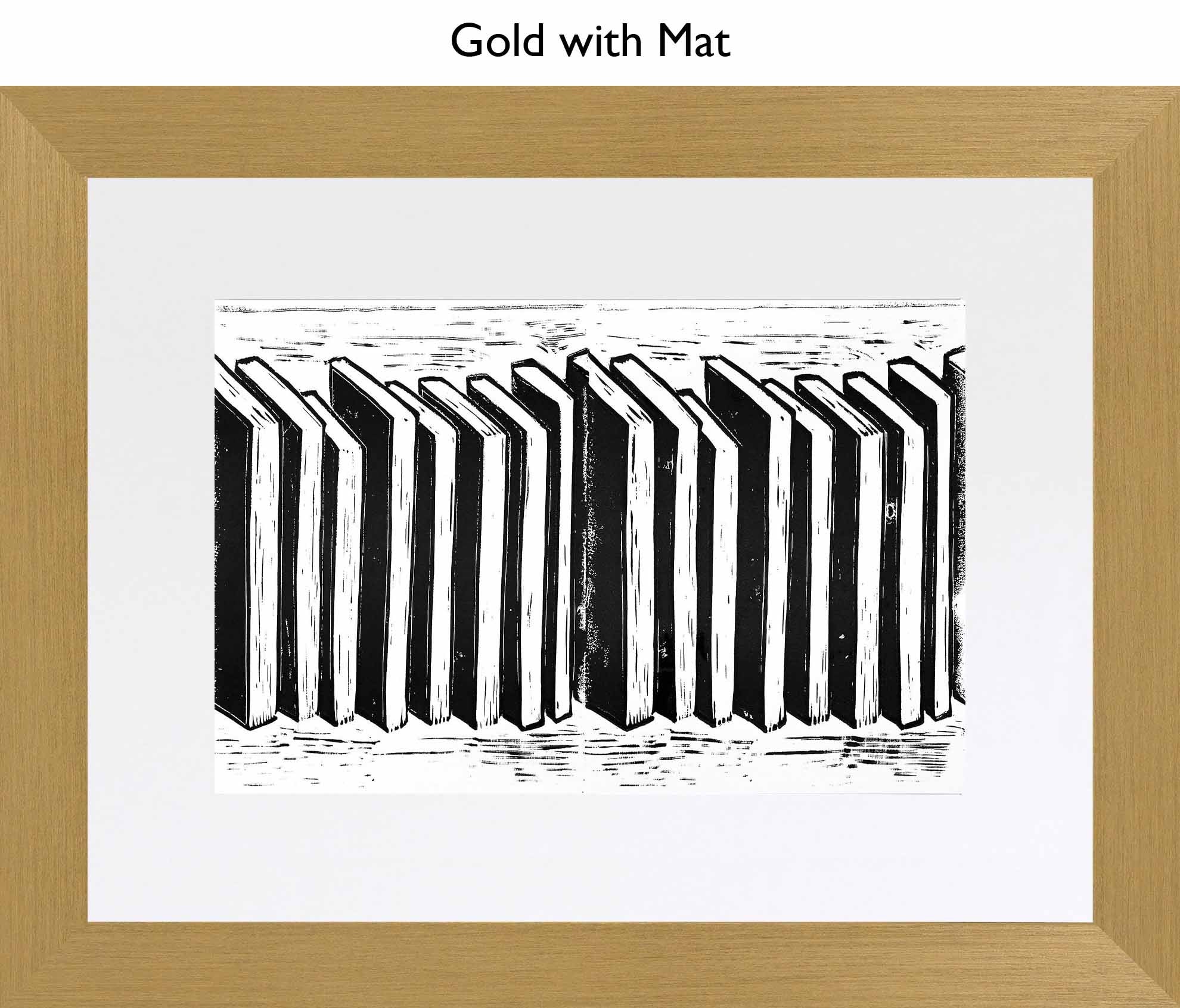 Gold With Mat