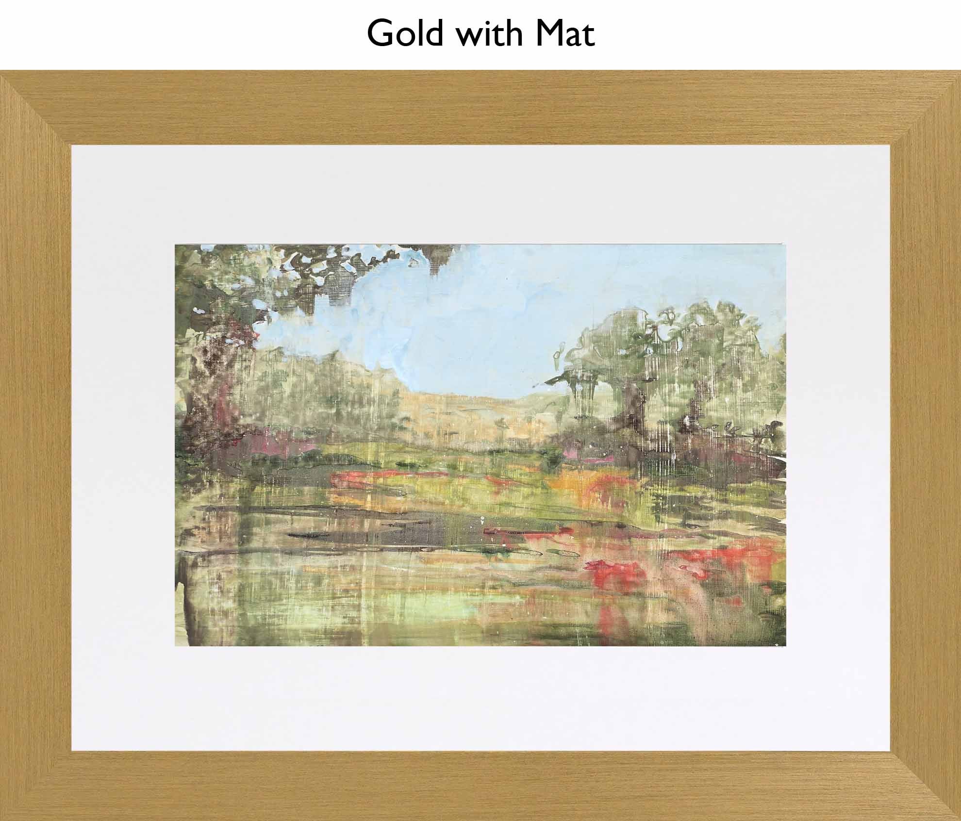 Gold With Mat