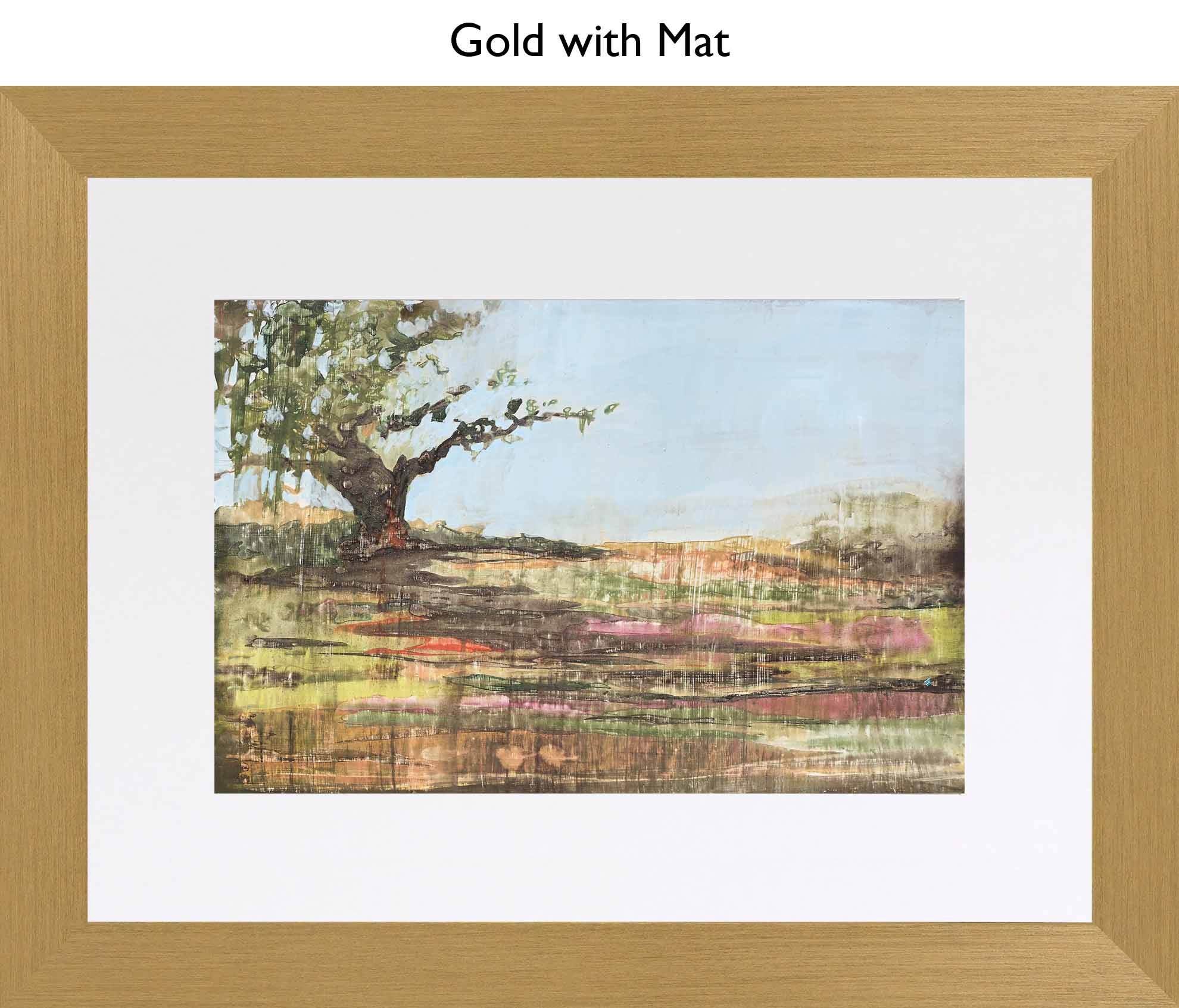 Gold With Mat
