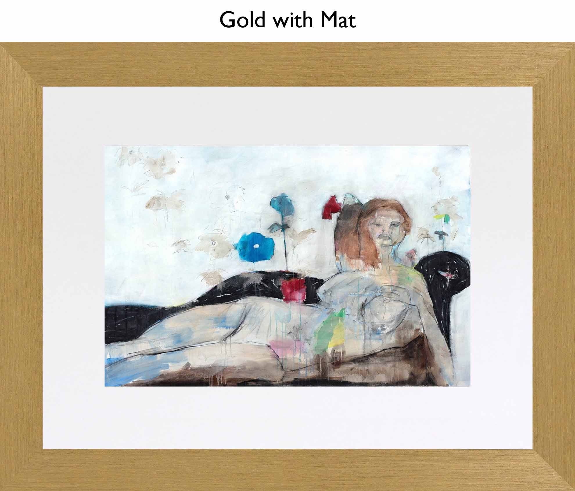 Gold With Mat