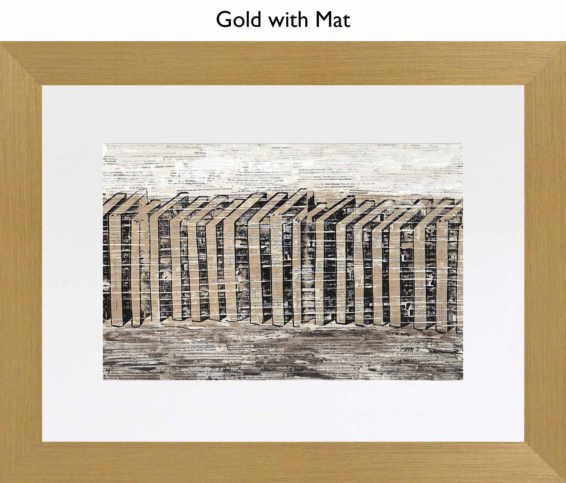 Gold With Mat