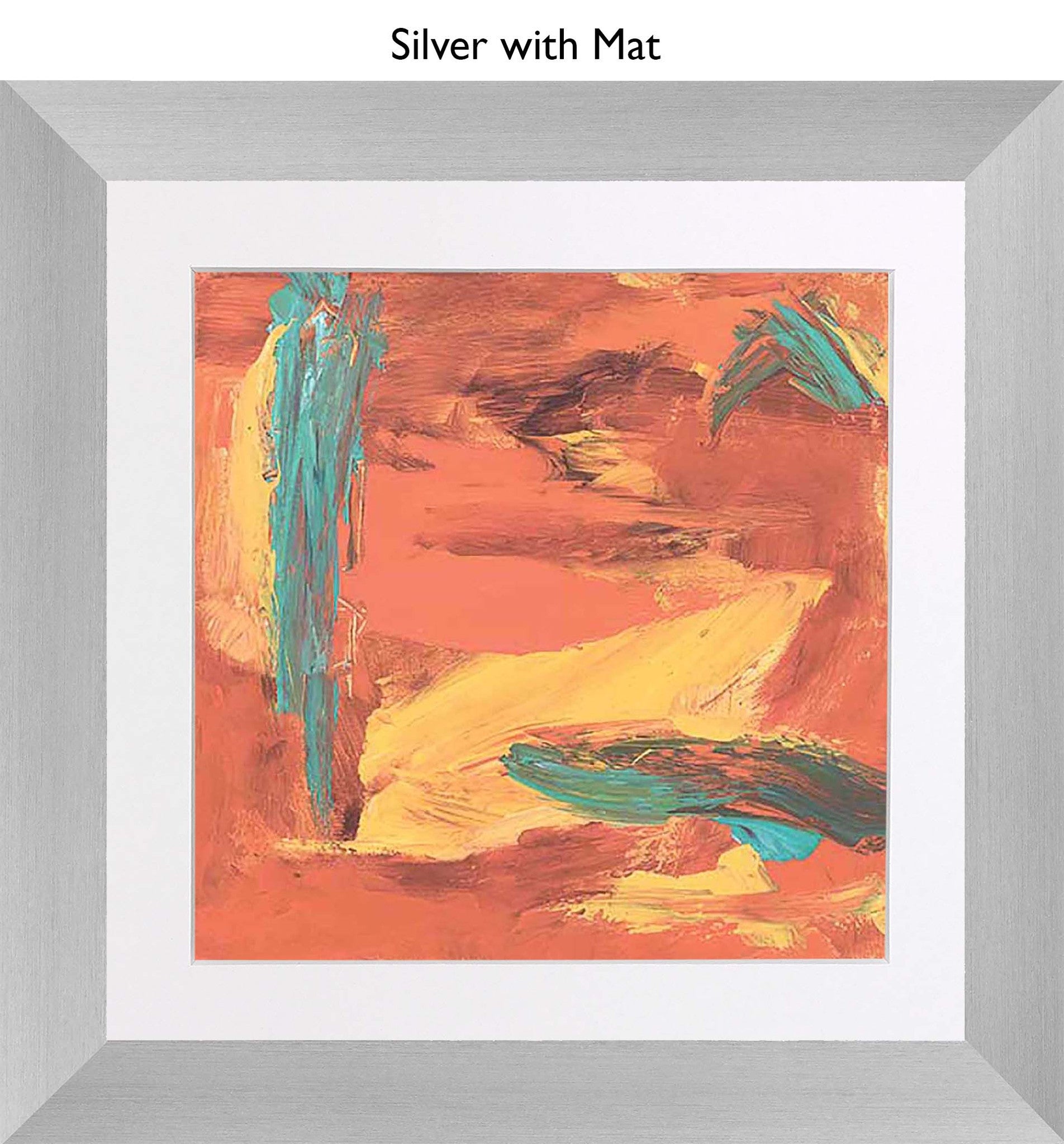 Silver With Mat