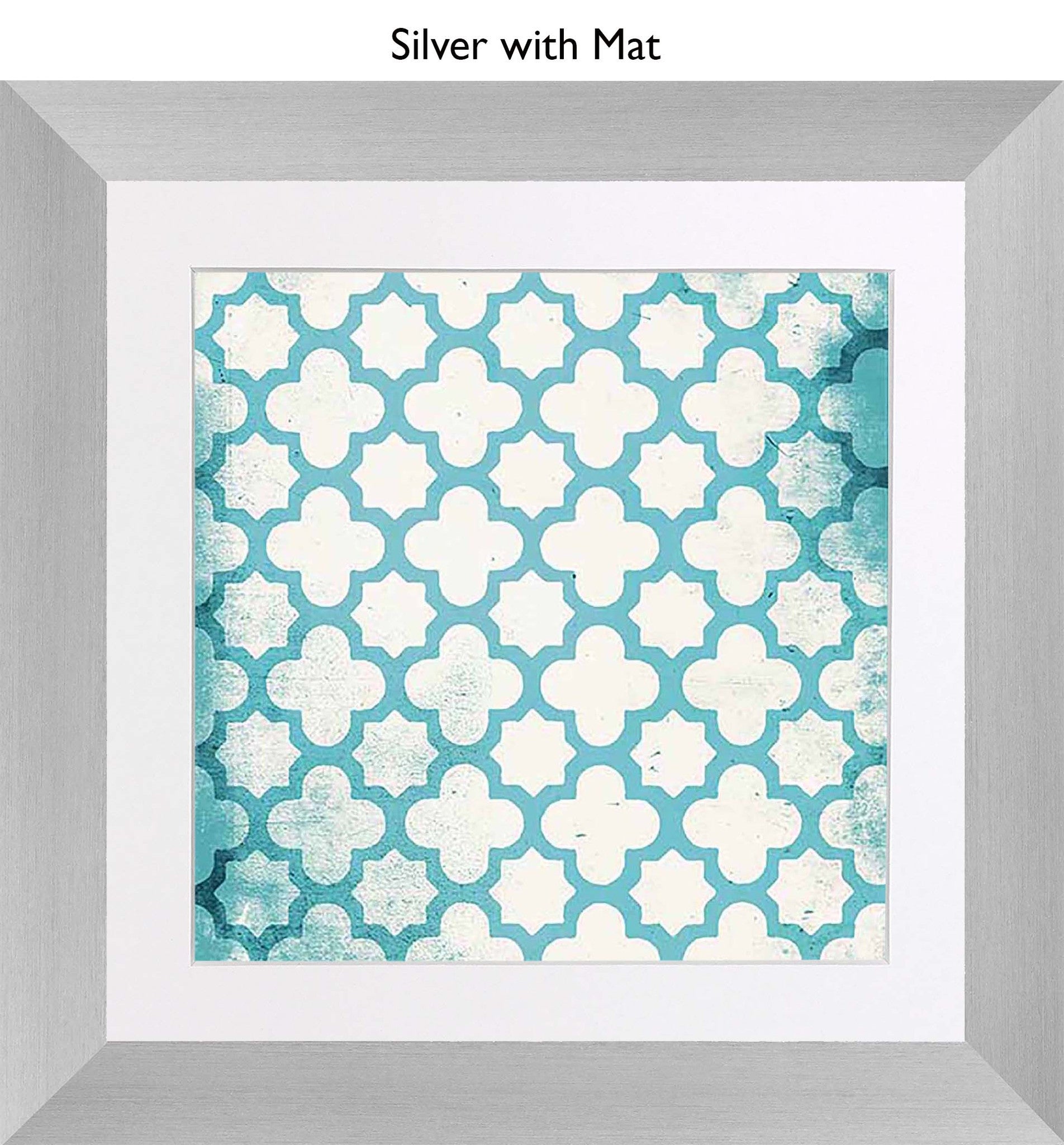 Silver With Mat