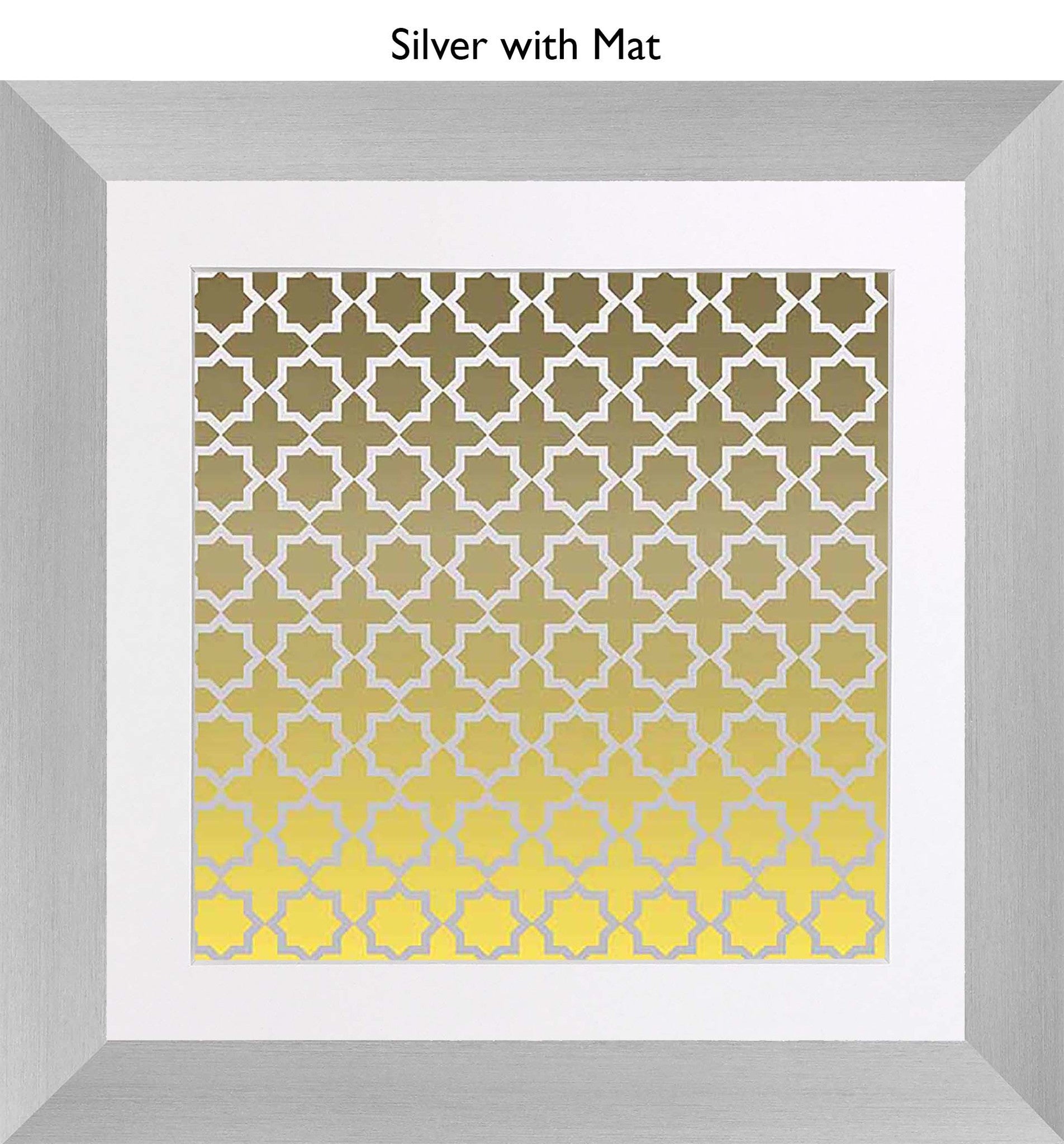 Silver With Mat