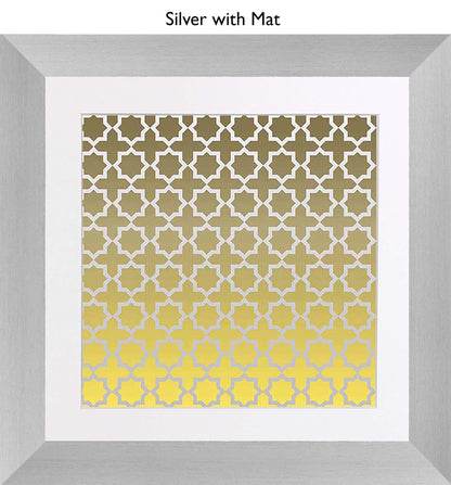 Silver With Mat