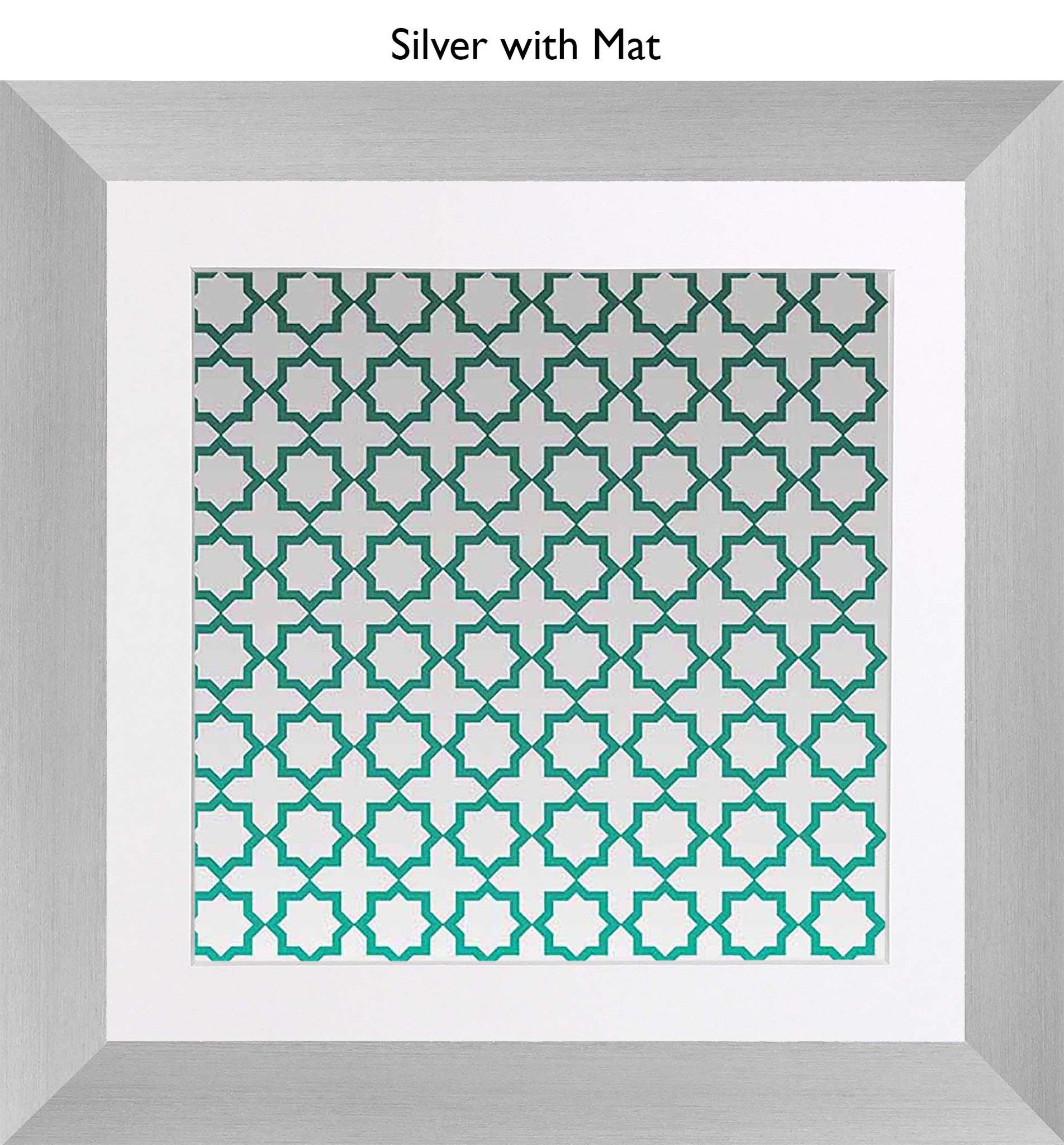 Silver With Mat
